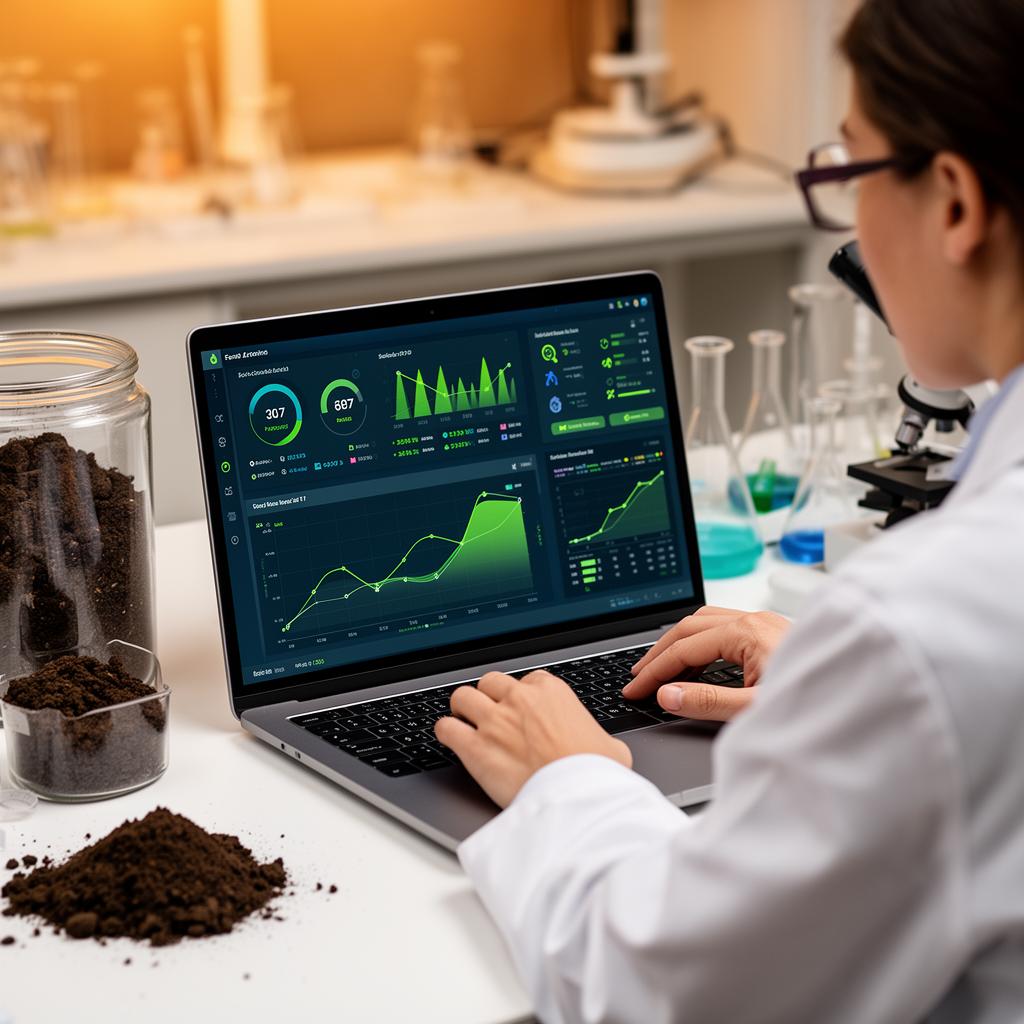 Environmental data dashboard and analysis