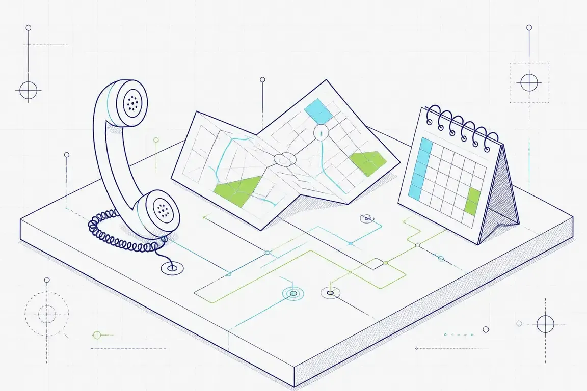 Diagram of an initial project discovery consultation